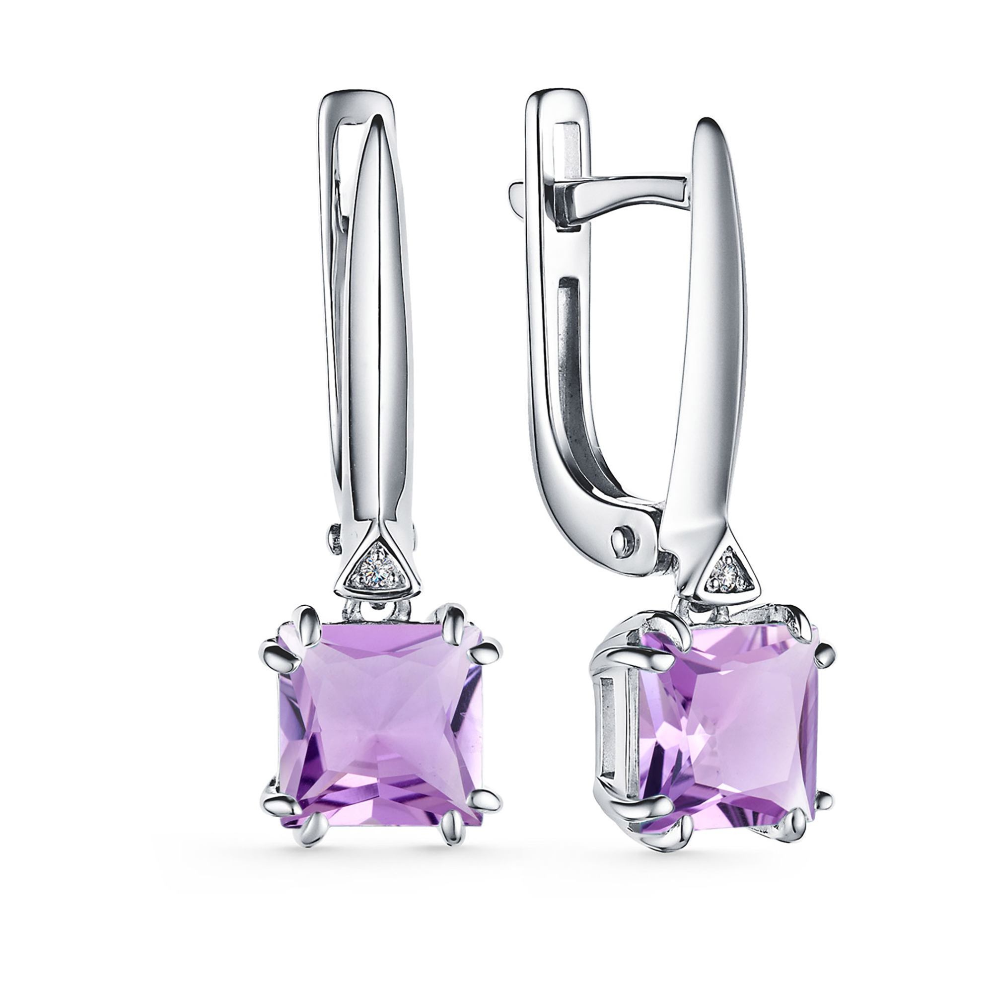 Серьги 925 02-3466/БРАМ-00