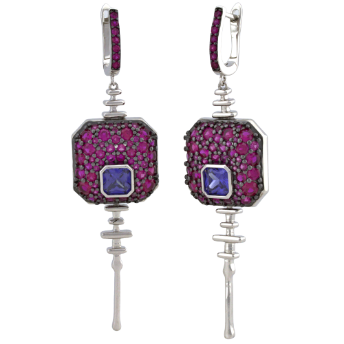 Серьги 925 SE36958-GR