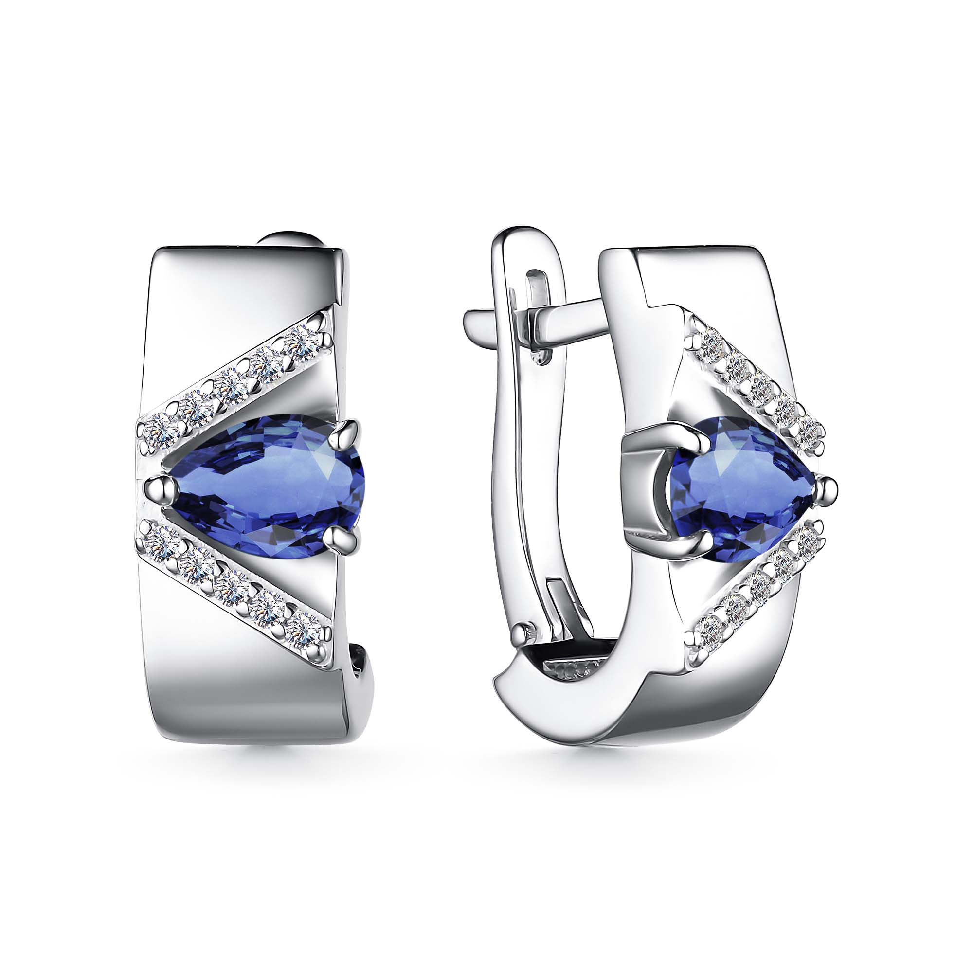 Серьги 925 02-4061/0ГТС-00