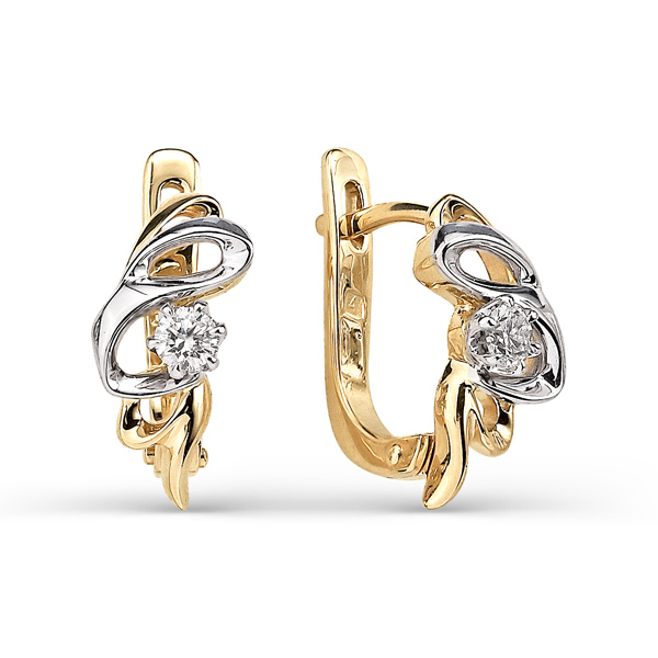 Серьги 585 21001-100