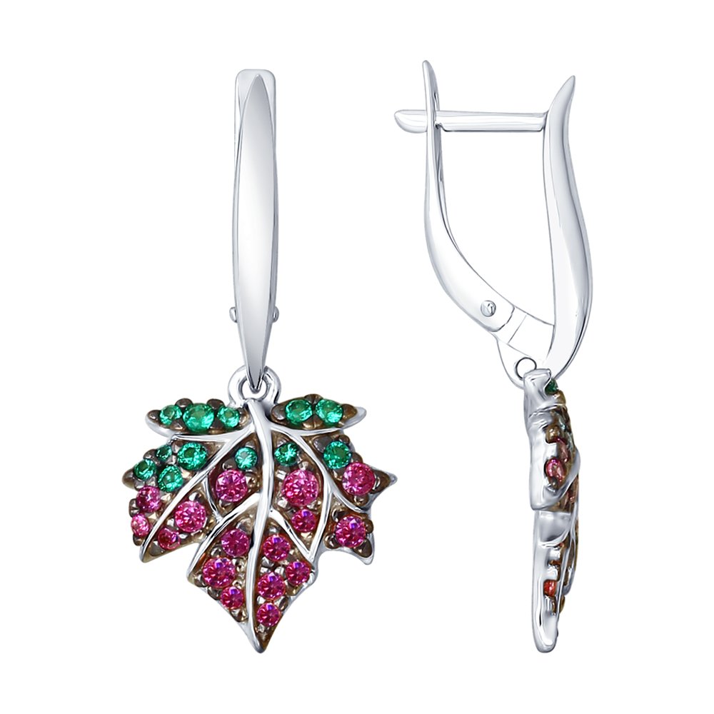 Серьги с листом (925) 94022512