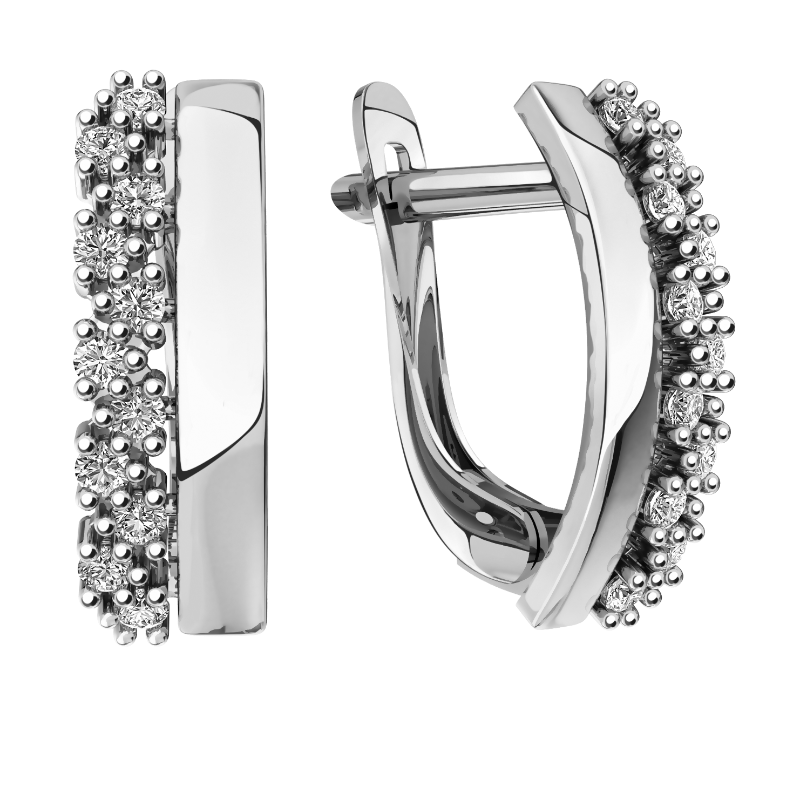 Серьги 585 21-218109