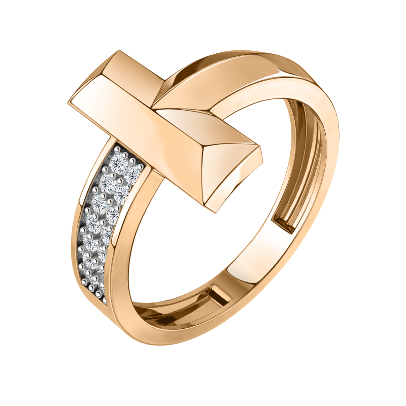 Кольцо "тифани" 585 08-158580