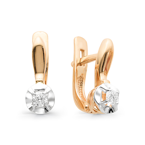 Серьги 585 2-106-260к