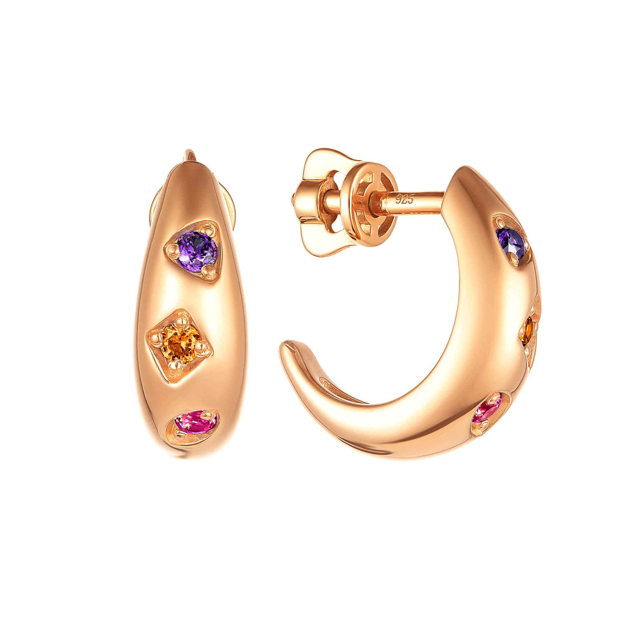 Серьги 925 02-3134/КЦ26-06