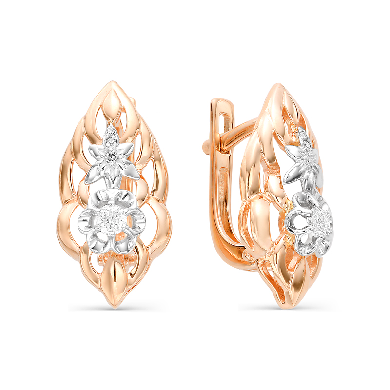 Серьги 585 22360-100