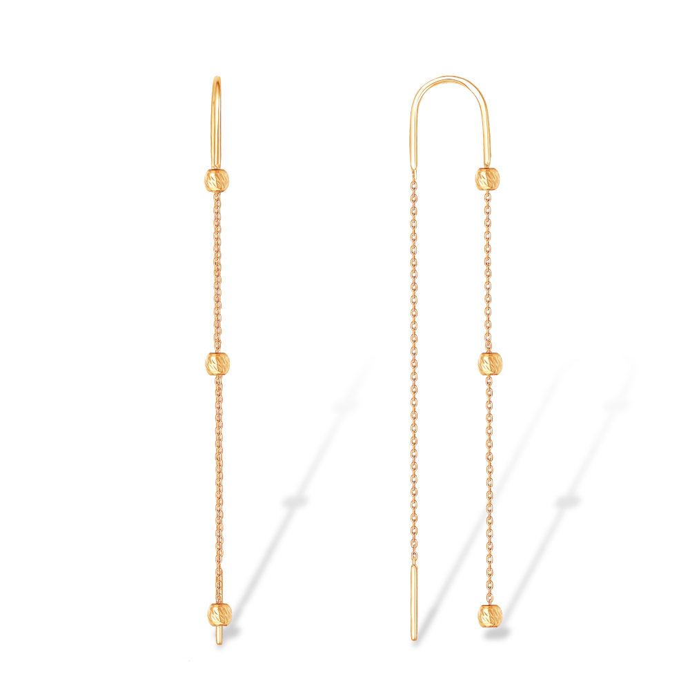 Серьги 585 "продевки" С10018307