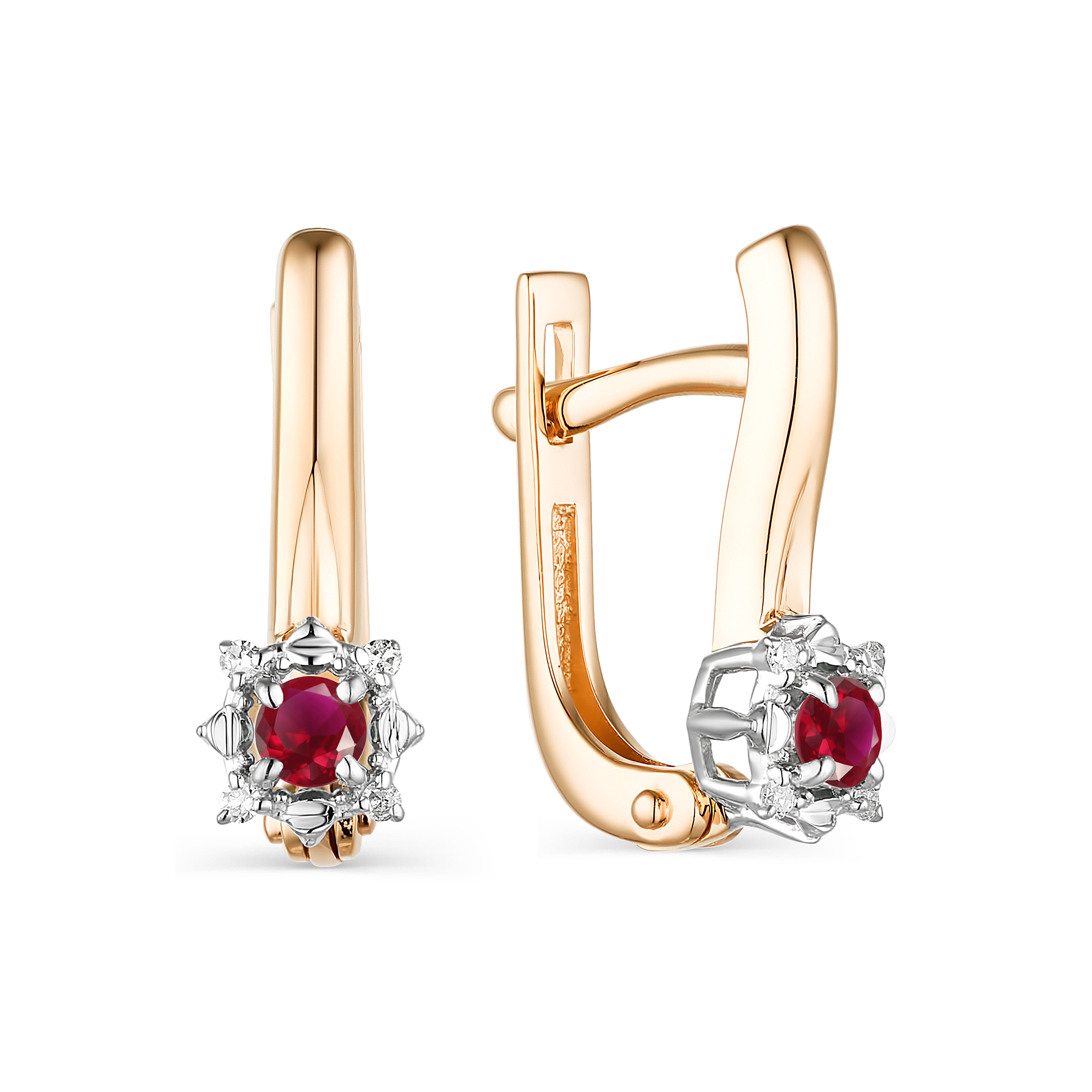 Серьги 585 23617-103