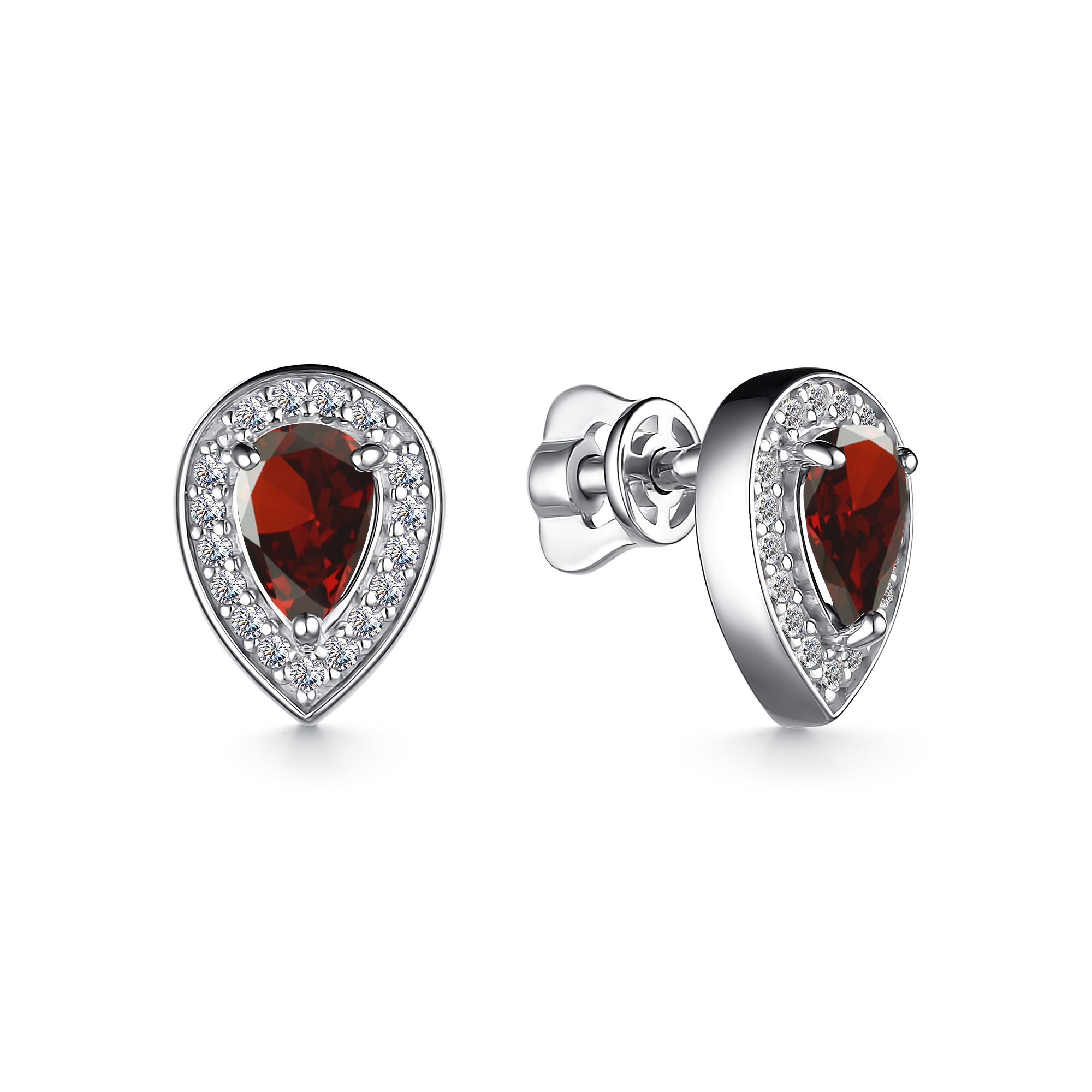 Серьги 925 02-3484/00ГР-00