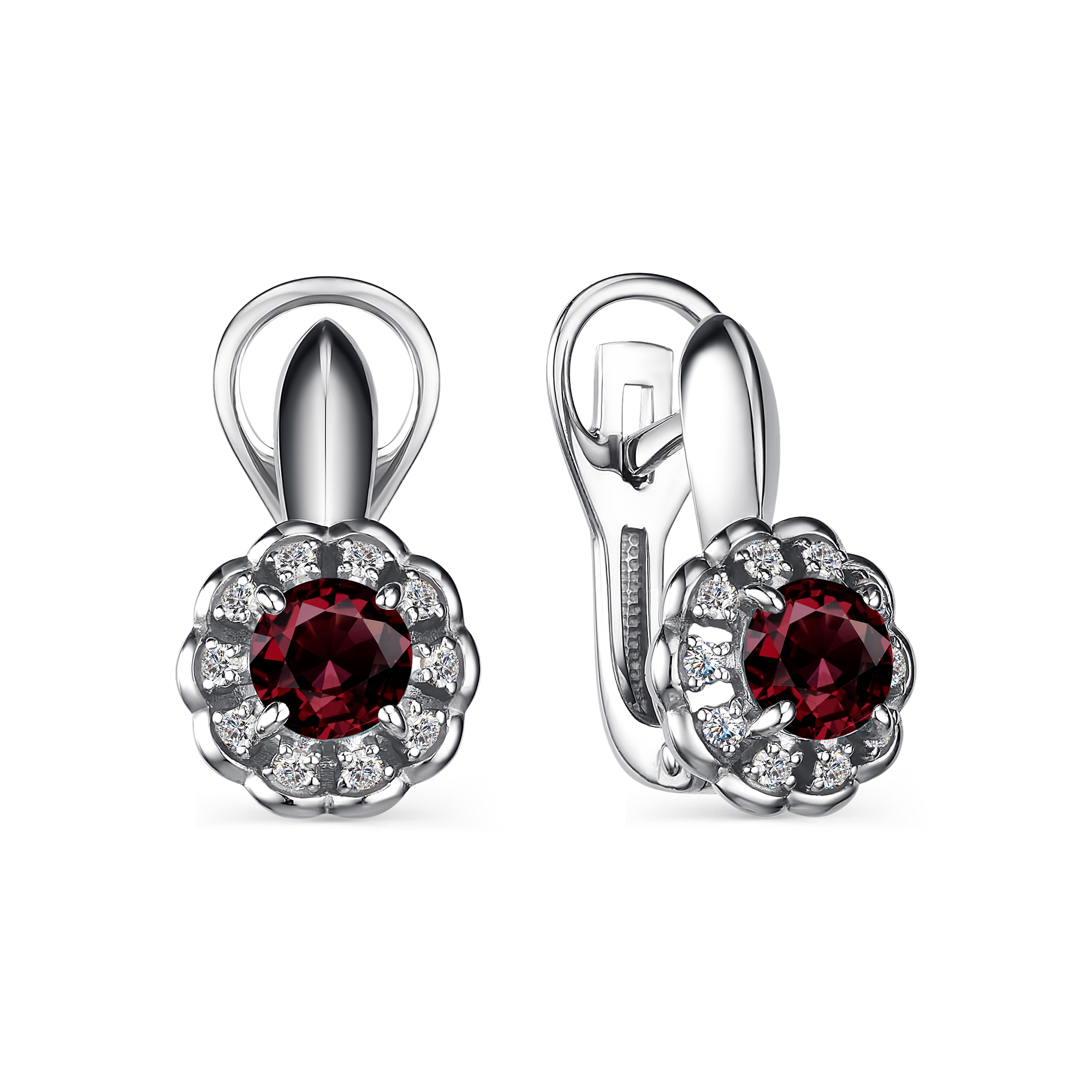 Серьги 925 02-2163/00ГР-00