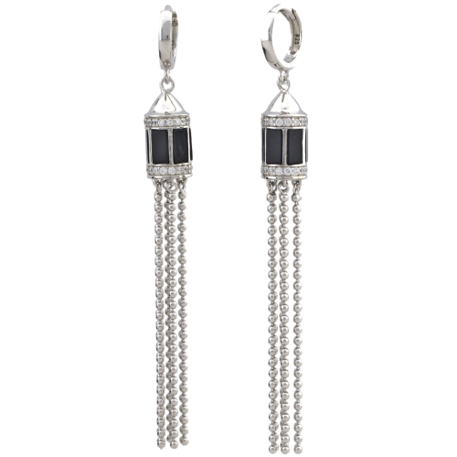 Серьги 925 (кисточки) G16-CZ-4315E