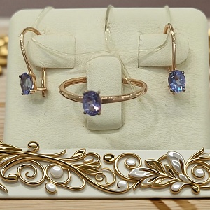 СЕРЬГИ 585