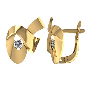СЕРЬГИ 585
