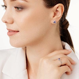 СЕРЬГИ 585